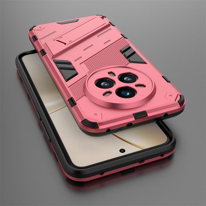 For Realme 14 Pro Case Realme 14 Pro 5G Cover Shockproof TPU Armor PC Silicone Stand Holder Protective Back Cover Realme 14 Pro