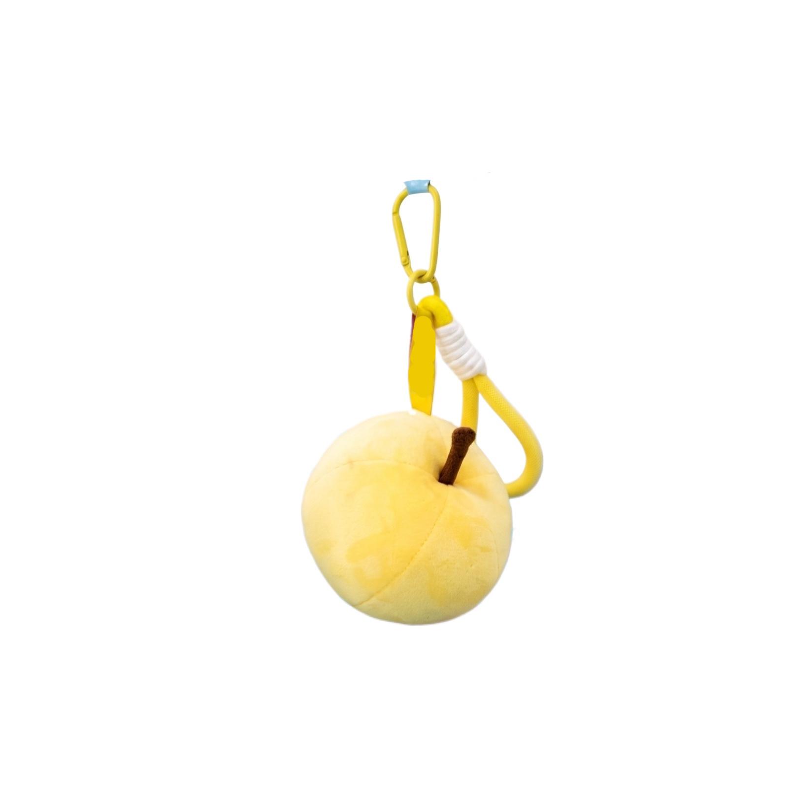 

Plush Apple Keychain Soft Stuffed Toy Pendant Cartoon Fruit Shape Hanging Accessory for Bags Backpacks and Keys One Size