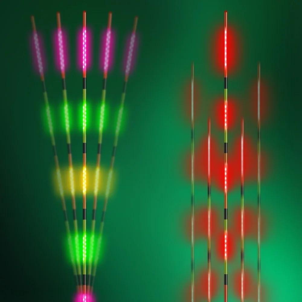 Neuer Super Helle LED Angel Smart Schwimmer Spitze Leuchtend Ultra Empfindlich Elektronische Schwimmer Boje Induktion Nachtfischen Schwimmer Spitze