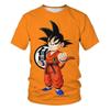 Men Clothes Dragon Ball Z T-shirt Oversized T Shirt Anime Dragon Ball T-shirts Son Goku Tops Super Saiyan Tee Boys Clothing