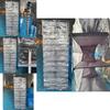 6layer Zippered Wallmounted Storage Bag With Durable Oxford Fabric For Living Room Use