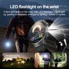 Outdoor Sports Men Smartwatch 1.53 360*360 HD AMOLED Screen LED Flashlight IP67 Waterproof Voice Call Smartwatch Gifts for Men