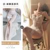 Sexy Perspective small chest hollow seduction sexy pajama set uniform erotic underwear passion bed free lace