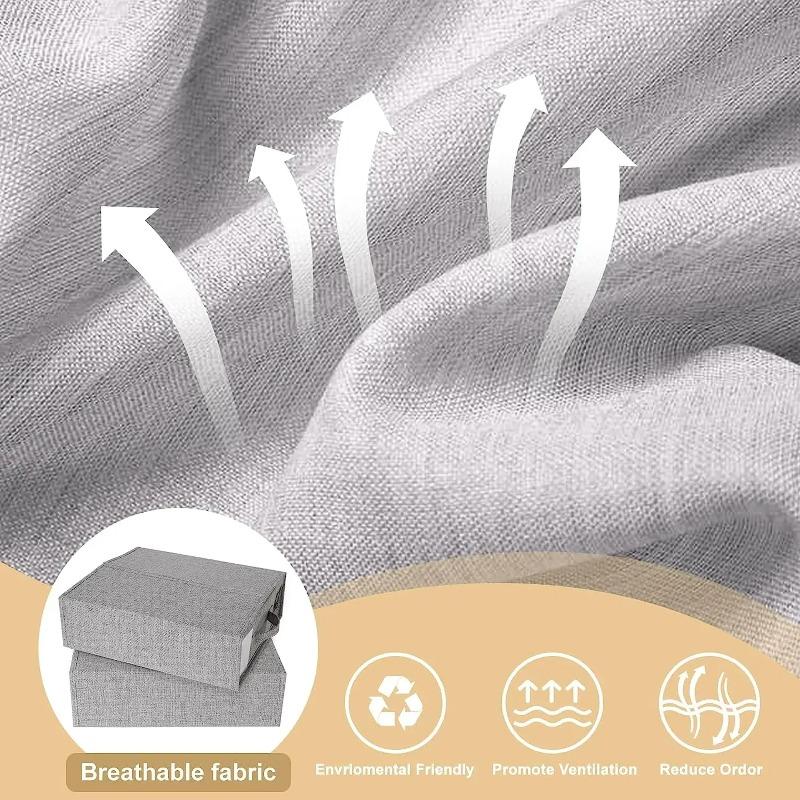 Sheet Cube Bed Sheet Set Organizer Foldable Storage Box,Linen Closet Organizer for Bedding Sheets Covers,Blankets&Pillow Cases