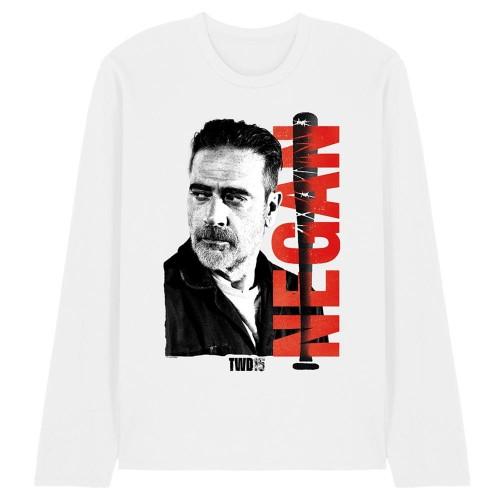The Walking Dead Unisex Adult 15 Negan Long-Sleeved T-Shirt