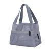 Mesh Lunch Tote Bag Breathable Lightweight Mesh Handbag with Zipper Casual Cooler Bag for Work Picnic & Beach Use
