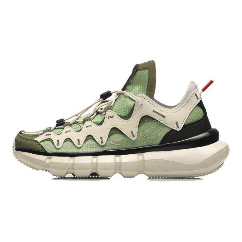 Li-Ning Essence 2.3 Lite Women s Low Top Casual Shoes Grey Green AGBR052-3 35.5