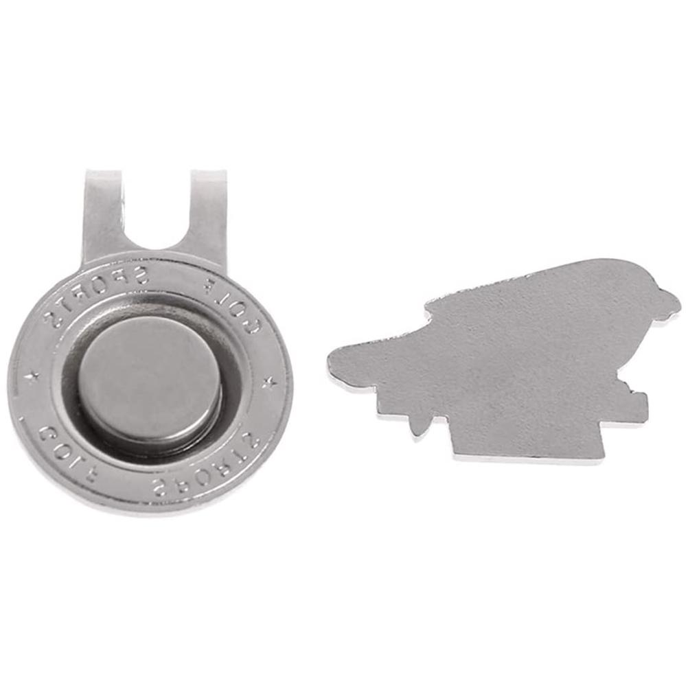Ball Marker With Magnetic Hat Clip Lightweight Aluminum Alloy Ball Marker