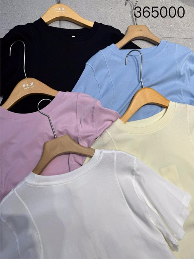 2023 Korean Loose Plus Size Casual Slimming Round Neck T-Shirt