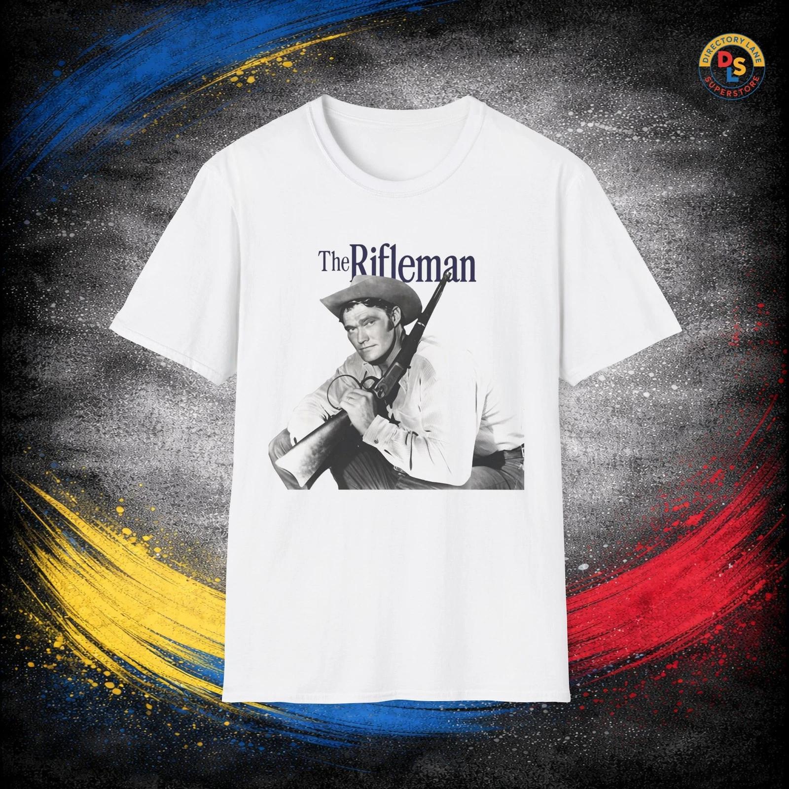 The Rifleman T-Shirt Rifleman TV Show Unisex Softstyle Tee L