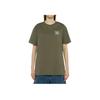 Onitsuka Tiger Graphic Simple Short Sleeve T-Shirt Unisex tops Dark-Green 2183B540-200