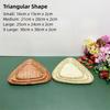 Woven Storage Basket Handmade Fruit Basket Versatile Serving Tray  for Kitchen