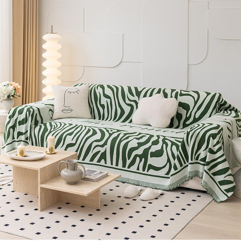 Chenille Sofa Cover Towel Nordic Style Anti-Scratching Sofa Slipcover Cover Cloth All-Inclusive Non-Slip Sofa Cover Sofa Cushion