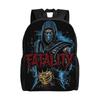 Fatality Mortal Kombat 80s Casual Backpack Outdoor Student Daypack for Men Women College Canvas Bags