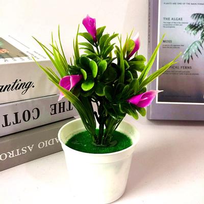 Artificial Flower Plant Potted Bonsai Garden Home Table Party Room Decoration