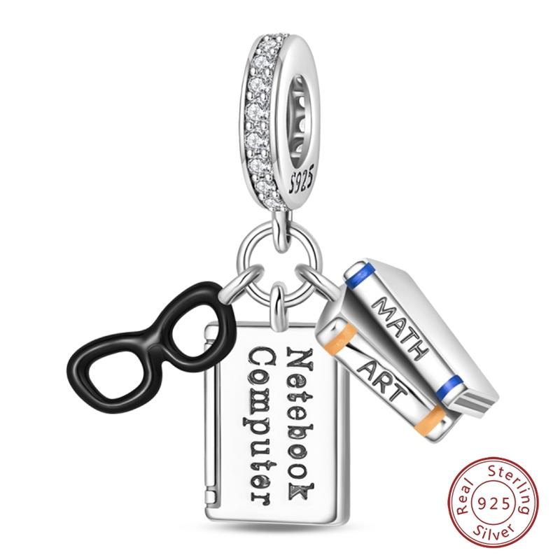 Süßer Kupfer Schildkröte Bogen Muschel Parfüm Kopfhörer Ballett Anhänger Perlen Passend für 3mm Armbänder DIY Feiner Schmuckherstellung