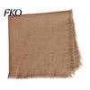 Natural Feel Napkins Boho Linen Napkin, 18 Inch Washable Fringed Fabric Rustic Farmhouse Style Napkin for Dining Table Home Wedding Bridal Shower Soft