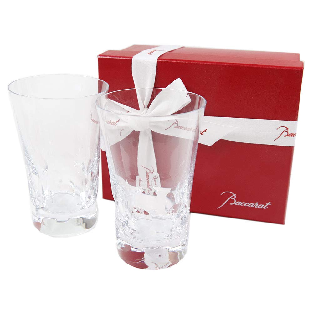 

[With Ribbon] [Comes with Official Paper Bag] Baccarat Beluga Highball Glasses 350ml Pair Set (2 Glasses) 2104389 Highball Glasses, Rock Glasses, Tumb