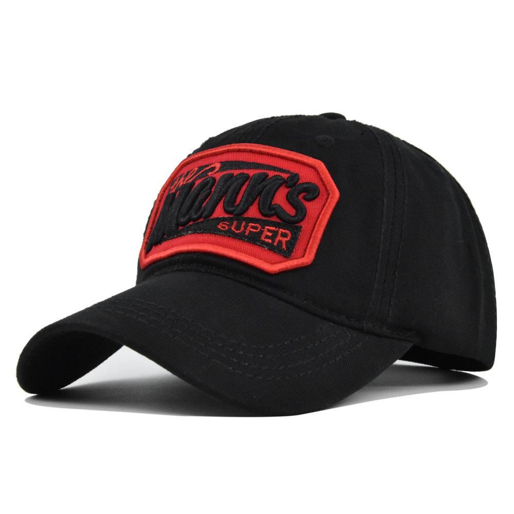 Cap Baseball Threedimensional Letter Embroidery Duck Tongue Cap Cotton Cool