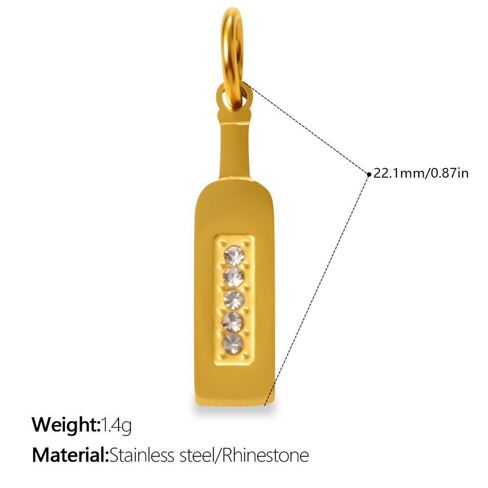 

Trendy Cross-Border Gold Marlboro Double Happiness Pendant with Wine Glass Ashtray Design