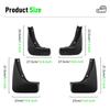 4PCS Car Mud Flaps Splash Guards Mudguards Car Mud Flaps Compatible with Chevrolet Trax 2013 2014 2015 2016 2017 2018 2019