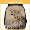 Large Capacity Oxford Fabric Leopard Backpack For School Boys And Girls