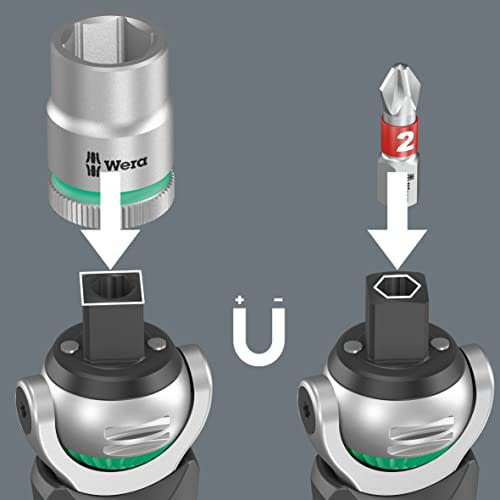 Wera 05004284001 | 8009 Zyklop Pocket Set 3, 27 Pieces