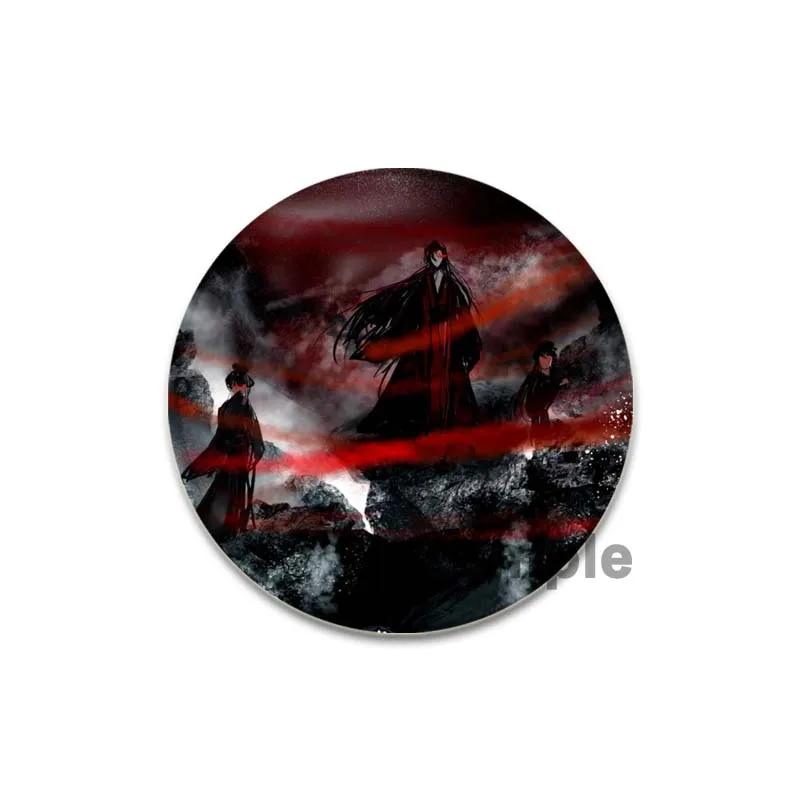 32/44/58mm Anime Mo Dao Zu Shi Brosche Wei Wuxian Anstecknadel Handgemacht Zinn Anstecknadel Anstecknadel für Rucksack Kleidung Schmuckzubehör Geschenke