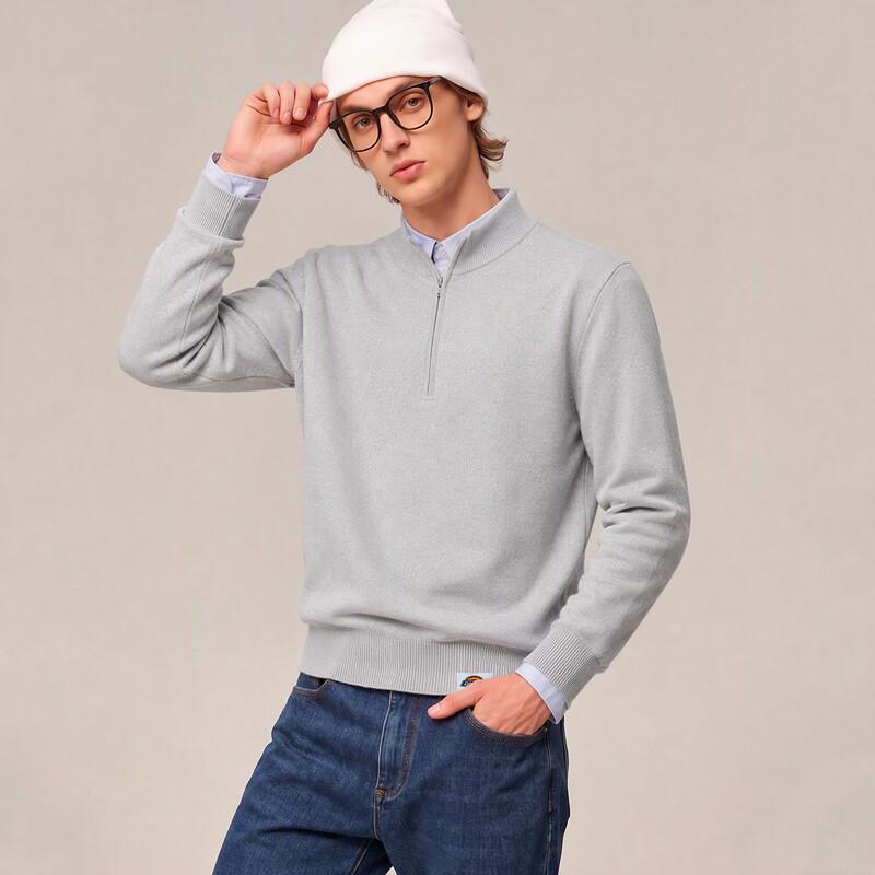Dickies Men's Half-Zip Pullover Sweater