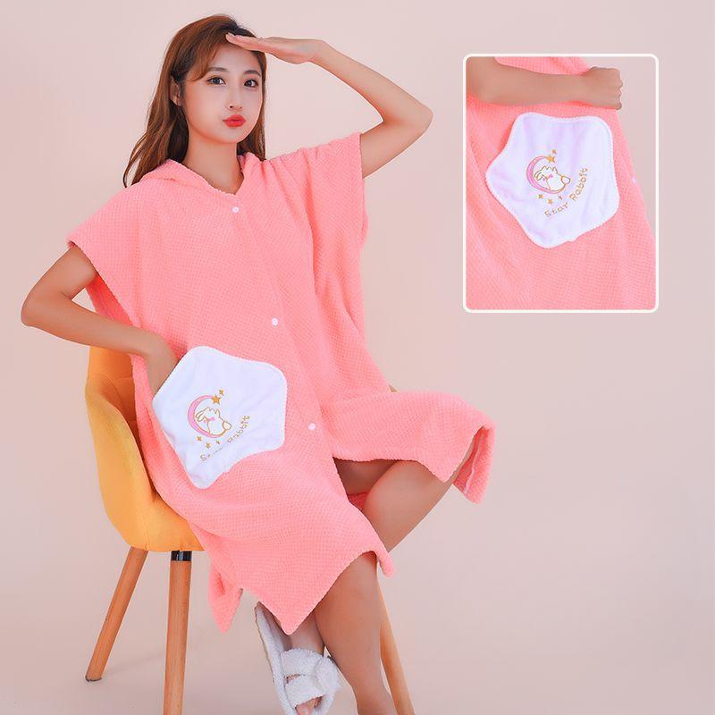 

Юбка для ванны с цветочным коралловым принтом на подтяжках можно носить с банным женским халатом, взрослым впитывающим мягким банным полотенцем для груди one size