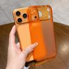 Applicable to iphone16 original matte mobile phone case, Apple 17PROMAX new semi-transparent 15 soft protective case