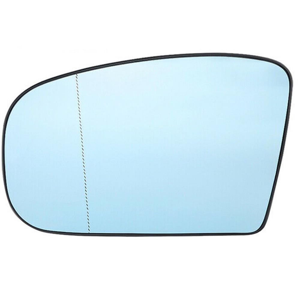 Left Right Heated Side Mirror Glass Rearview Mirror White Blue Lens for Mercedes Benz S-Class W220 1998 1999 2000 2001 2002