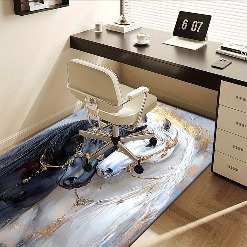 1pc Horse,Fantasy,Artwork Office Carpet Soft Polyester Entrance Carpet Washable Non slip Machine Was