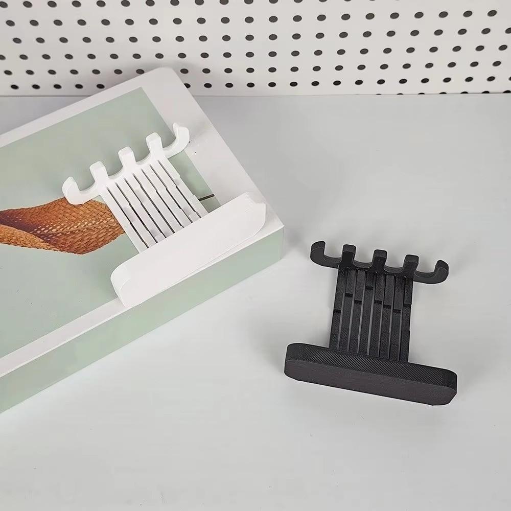 Plastic Toothbrush Head Holder 3D Printed Bathroom Storage Rack Keeps Heads Dry
