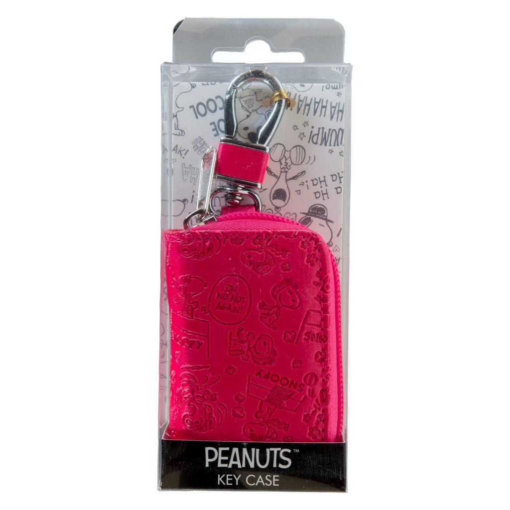 HiHi Smart Key Case Snoopy Coral Pink