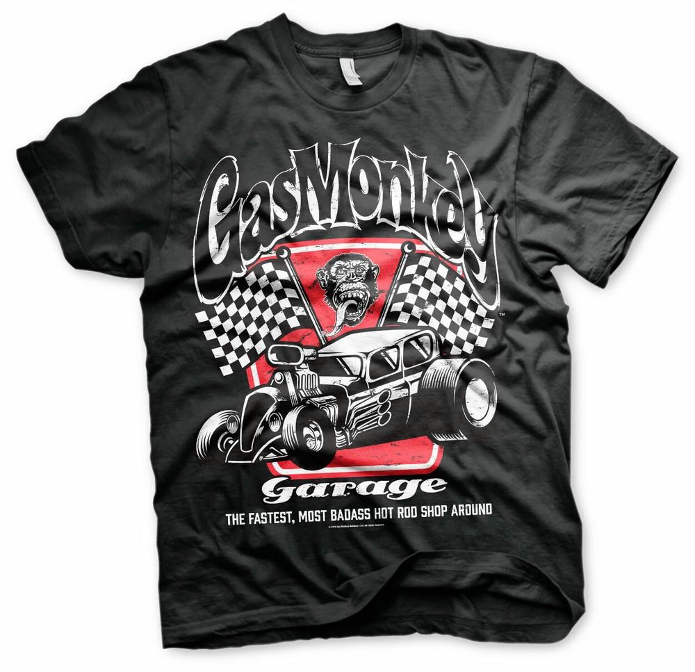 Official Gas Monkey Garage GMG The Fastest Most Badass Hot Rod Shop TShirt Unisex T-Shirt