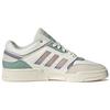 Adidas Originals Drop Step Low Comfortable Trendy Lightweight Durable Low-Top Skate Shoes Women Sneakers White Green Purple IE1834