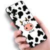 Cow Pattern Black White Phone Case For Xiaomi Redmi Note 5 6 9T K20 K40 K50 Pro 7A 8A 9A 9C 9i 10A 10C A1 S2 TPU Black Cover