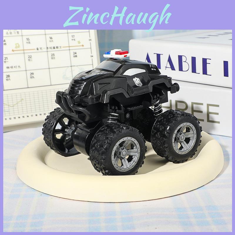 Off Road Police Car Toy With Inertia Drive Durable Plastic Model For Kids Play
