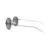 Montblanc Hexagonal White Star Lightweight Series Frameless Round Business Elegant Sunglasses Men sunglasses Gunmetal MB0073S-001-54