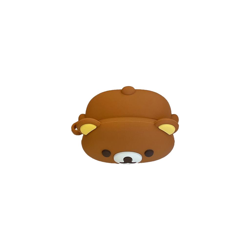 Cute and relaxed bear AirPods pro1 apple bluetooth headset case 1/1 generation cartoon protective case