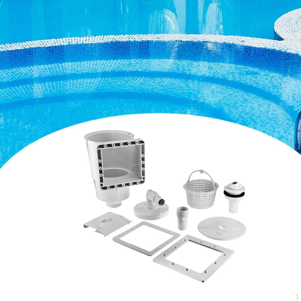 Pool Skimmer Kit Swimming Cleaning Replacement Heavy Duty Efficient High Performance Wear