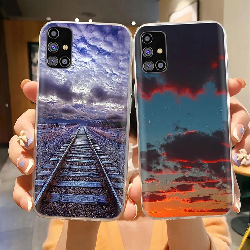 For Samsung Galaxy M31S Case SM-M317F M 31s Clear Shockproof Soft Silicone Protect Phone Case For Samsung M31s M317 Bumper Funda