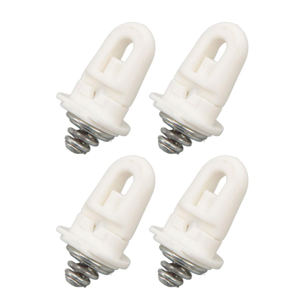 4 Pcs Front Bumper Retaining Clip 743712 Good Stability Fixing Clamp Replacement for Citroen C5
