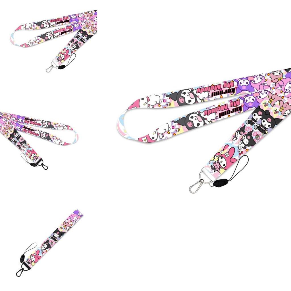 Character Phone Lanyard Vibrant Colors Soft Material Anime Style!