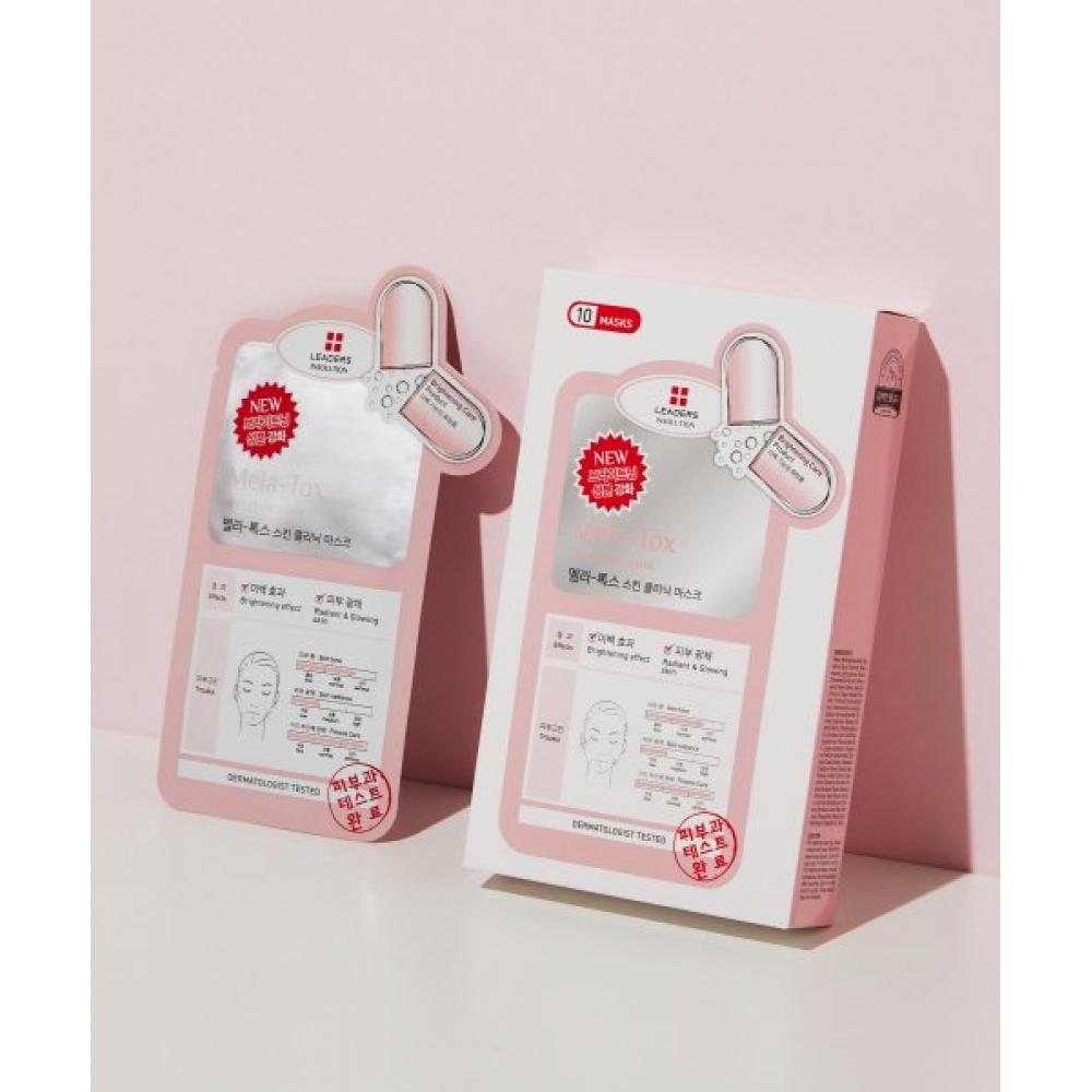 Leaders Cosmetics Insolution Melatox Skin Clinic Mask 10 Sheets NONE