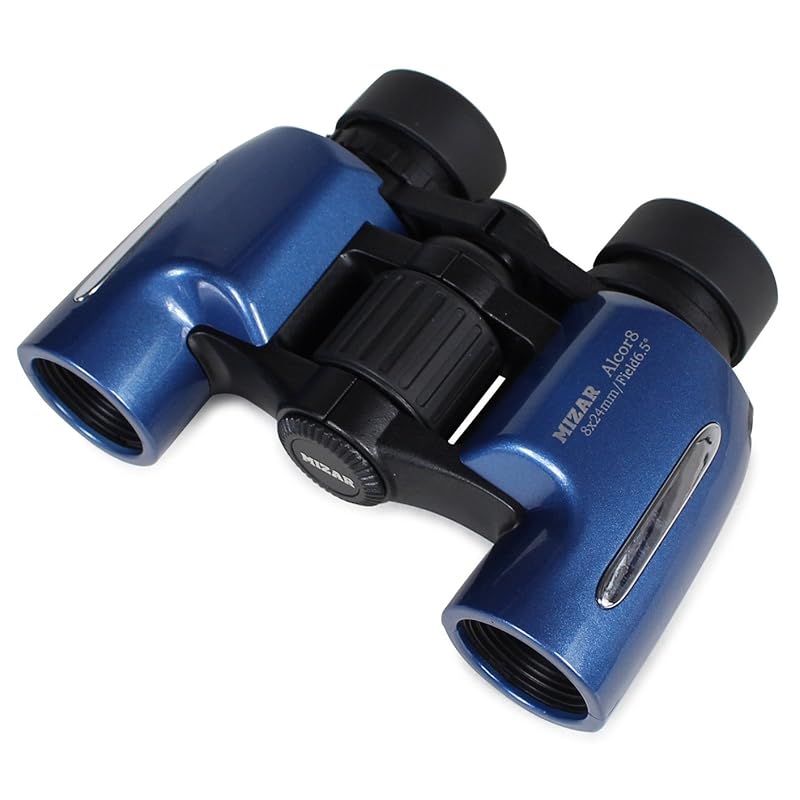 

MIZAR (Mizar Tech) binoculars 8 times 24mm Caliber Porro prism type standard metallic blue Alcor8