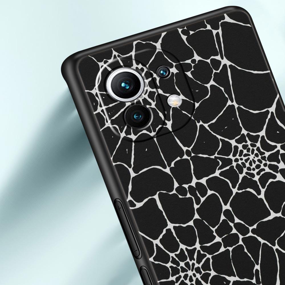 Spider Web Phone Case Cover for Xiaomi Mi 17 15 14 13 12 11 Ultra 15T 14T 13T 12T 11T Pro Lite 5G Soft TPU Shell Fundas Capa Bag