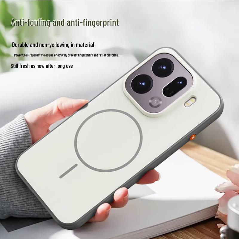 XYI Magnetic Charging Anti-Drop Phone Case for OPPO Find X9/X9 Pro