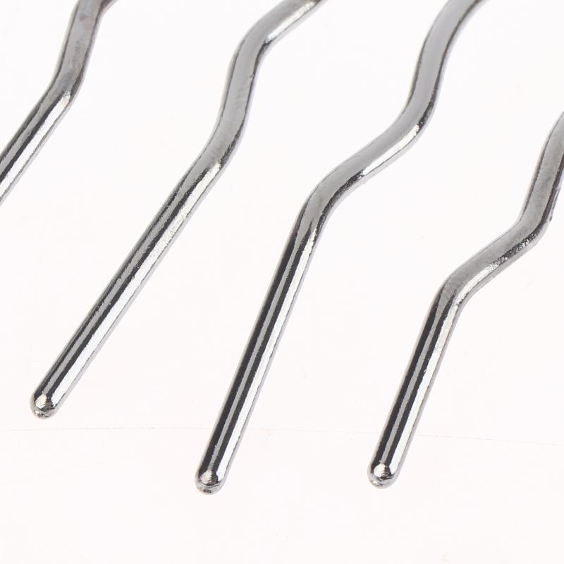 1Pcs Pearl Hair Fork Hair Clip Hairpins Metal U-Shaped Hair Sticks Combs Women Girl Hair Accessories Ornament Styling Tool